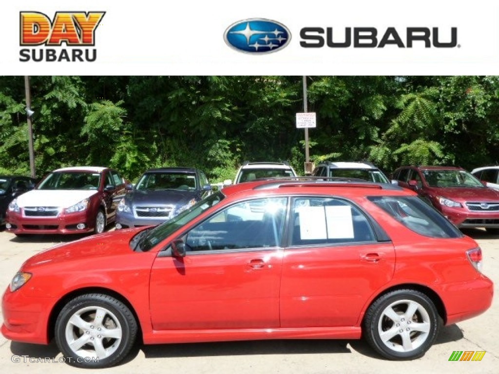 San Remo Red Subaru Impreza