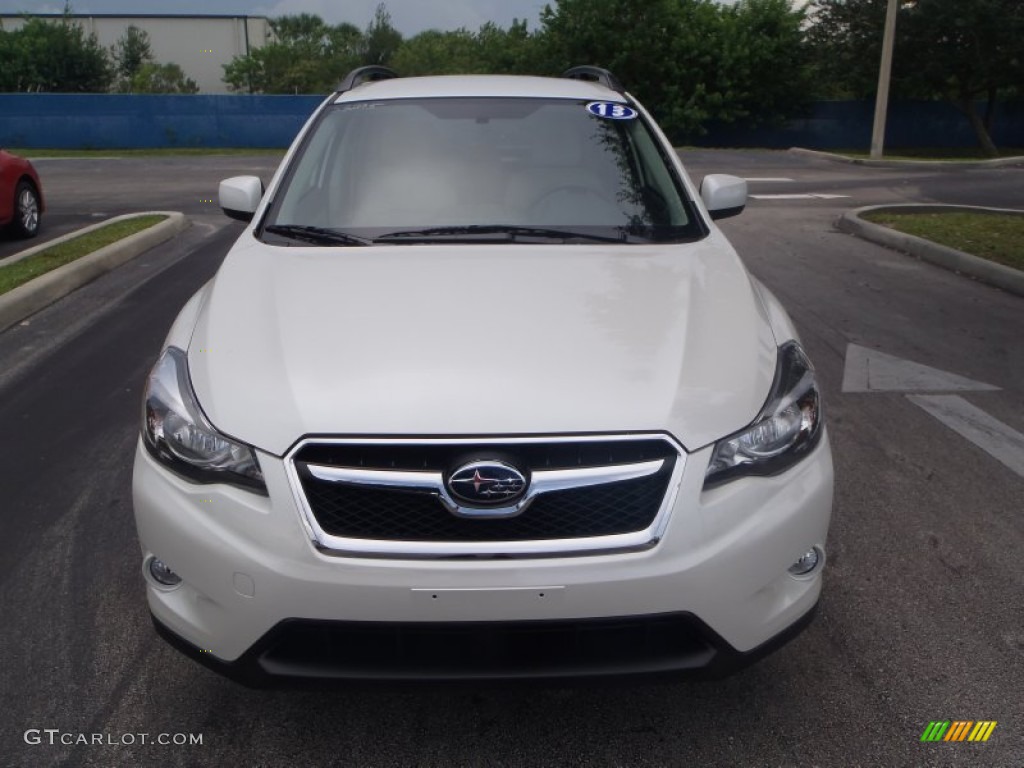 2013 XV Crosstrek 2.0 Premium - Satin White Pearl / Ivory photo #2