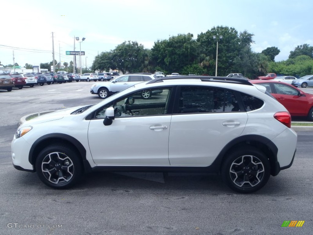 2013 XV Crosstrek 2.0 Premium - Satin White Pearl / Ivory photo #3