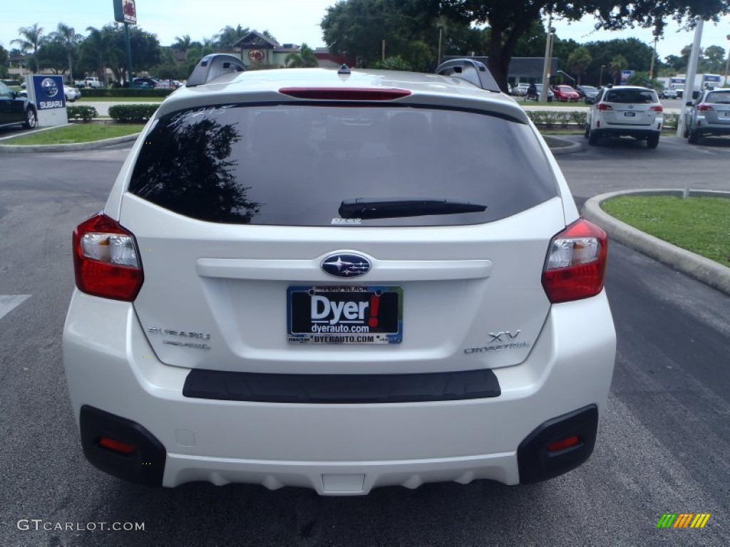 2013 XV Crosstrek 2.0 Premium - Satin White Pearl / Ivory photo #4