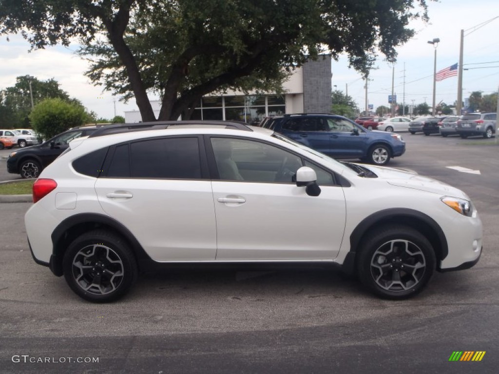 2013 XV Crosstrek 2.0 Premium - Satin White Pearl / Ivory photo #6