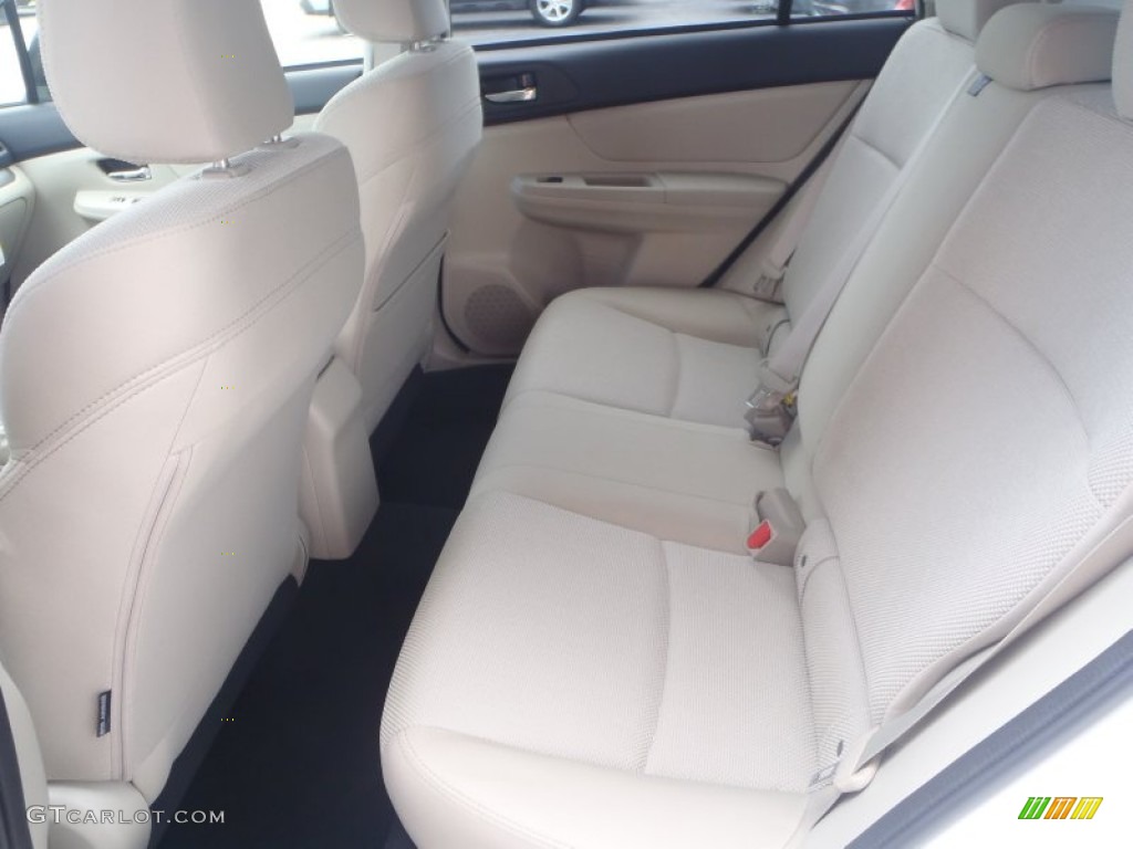 2013 XV Crosstrek 2.0 Premium - Satin White Pearl / Ivory photo #18