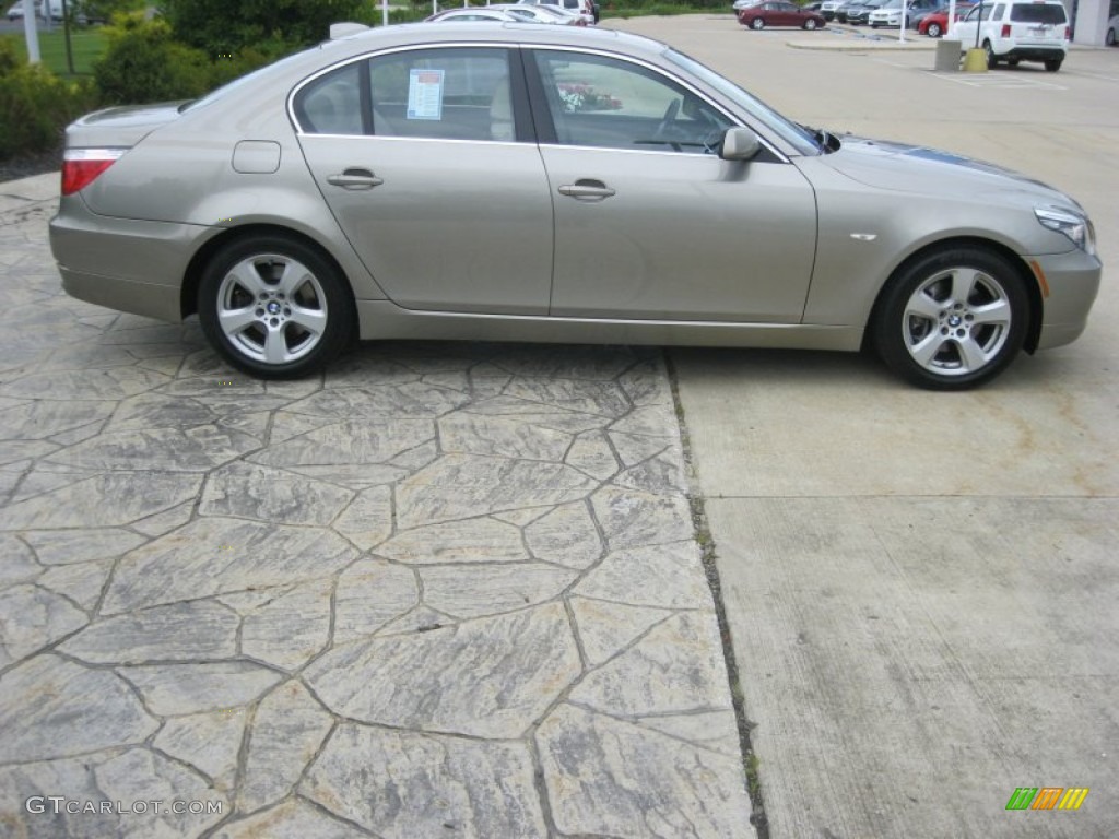 Platinum Bronze Metallic 2008 BMW 5 Series 535xi Sedan Exterior Photo #83962278