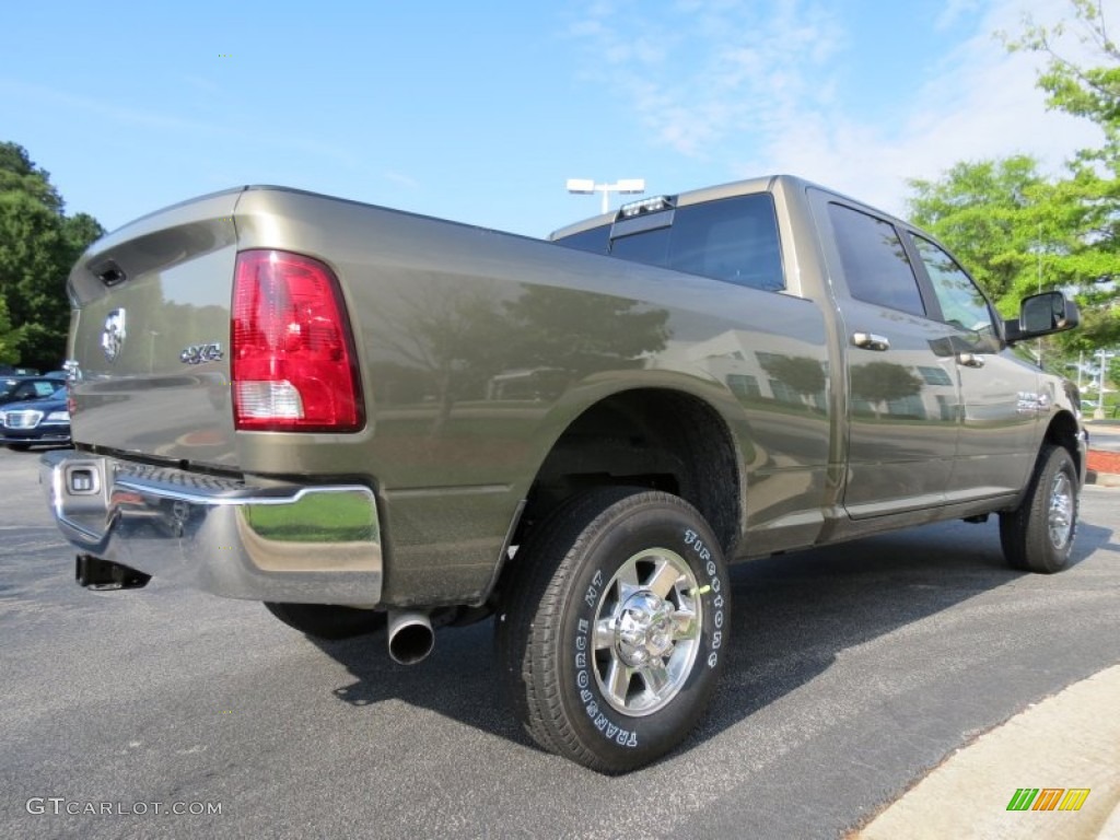 2013 2500 SLT Crew Cab 4x4 - Prairie Pearl / Black/Diesel Gray photo #3