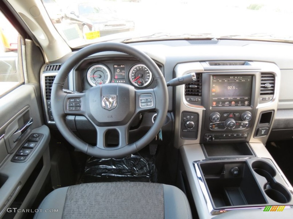 2013 2500 SLT Crew Cab 4x4 - Prairie Pearl / Black/Diesel Gray photo #9