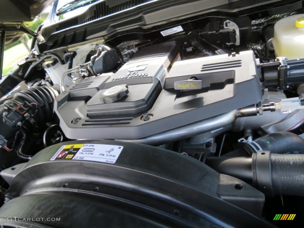 2013 2500 SLT Crew Cab 4x4 - Prairie Pearl / Black/Diesel Gray photo #10
