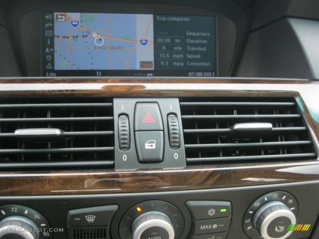 2008 5 Series 535xi Sedan - Platinum Bronze Metallic / Cream Beige Dakota Leather photo #25