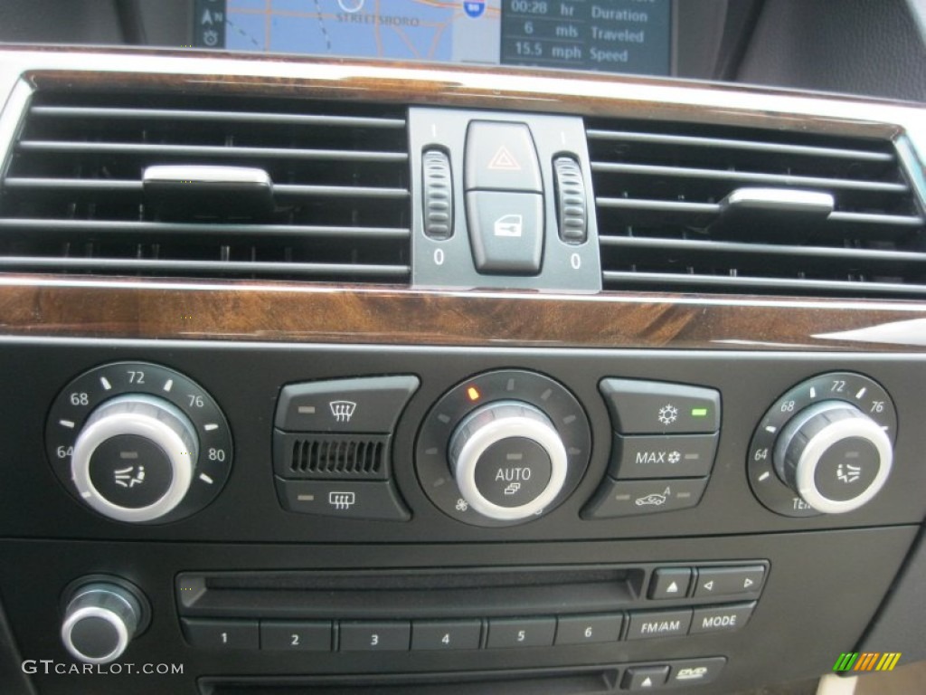 2008 5 Series 535xi Sedan - Platinum Bronze Metallic / Cream Beige Dakota Leather photo #26