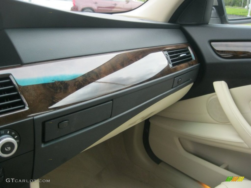 2008 5 Series 535xi Sedan - Platinum Bronze Metallic / Cream Beige Dakota Leather photo #30