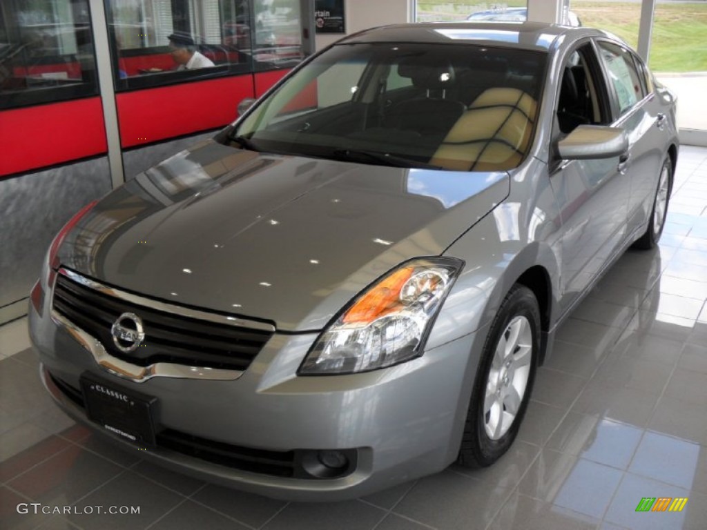 2009 Altima 2.5 SL - Precision Gray Metallic / Charcoal photo #1