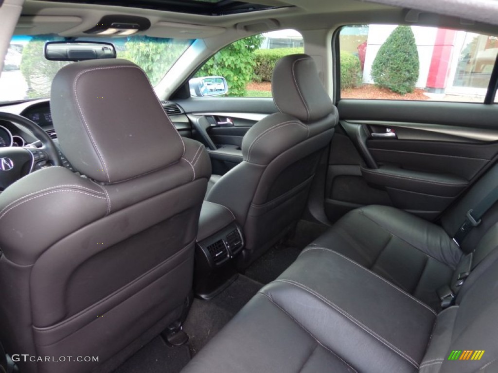2012 Acura TL 3.7 SH-AWD Rear Seat Photos