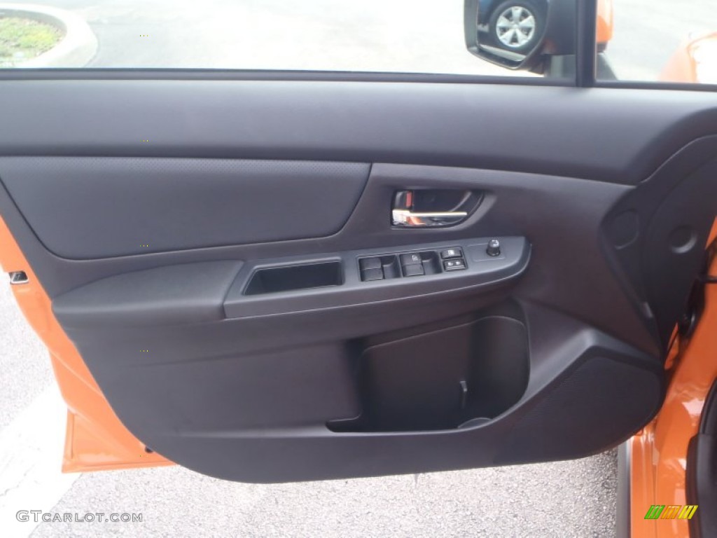 2013 Subaru XV Crosstrek 2.0 Limited Black Door Panel Photo #83964009
