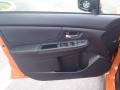 2013 Subaru XV Crosstrek Black Interior Door Panel Photo