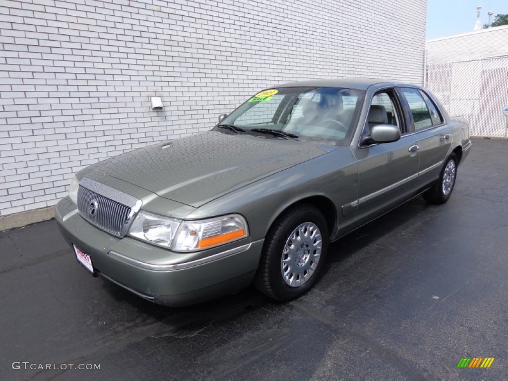 Spruce Green Metallic 2003 Mercury Grand Marquis GS Exterior Photo #83964051