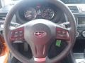 2013 Subaru XV Crosstrek Black Interior Steering Wheel Photo