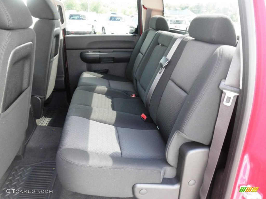 Ebony Interior 2014 GMC Sierra 2500HD SLE Crew Cab 4x4 Photo #83964276