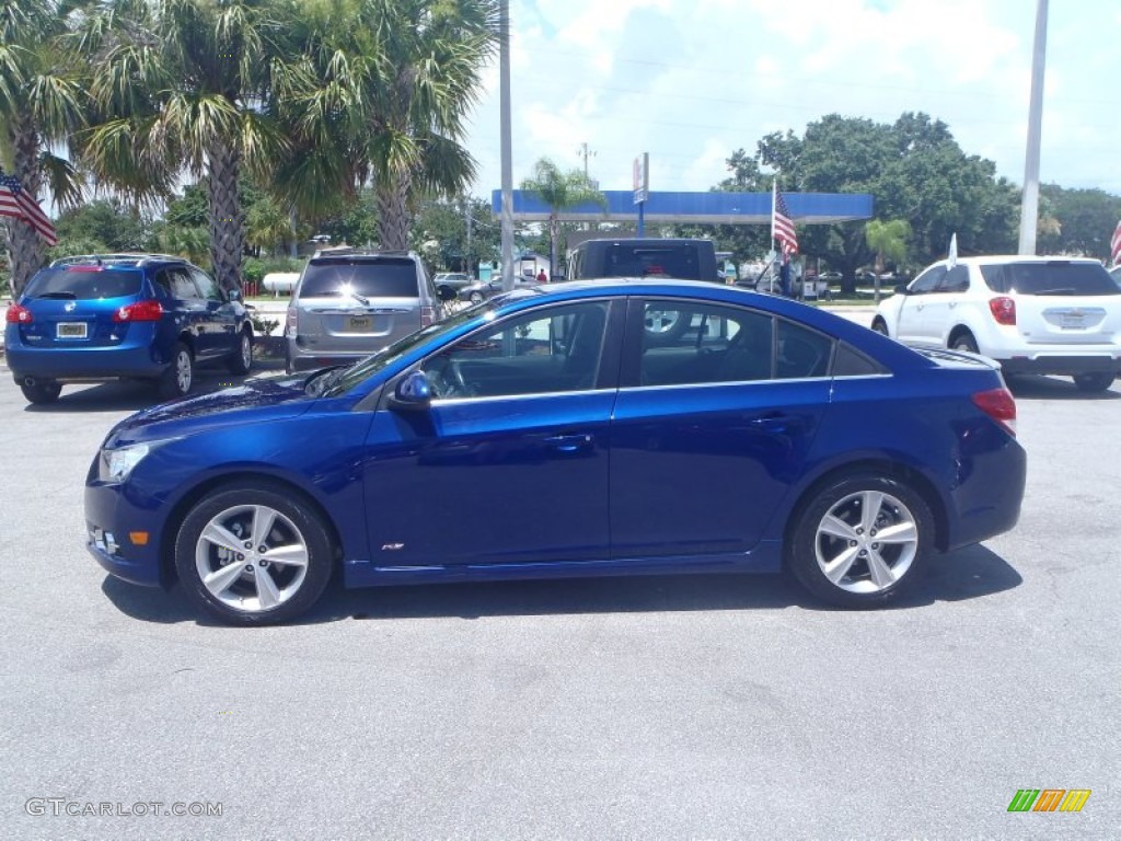 2013 Cruze LT/RS - Blue Topaz Metallic / Jet Black photo #3