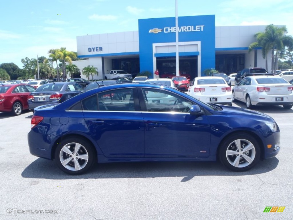 2013 Cruze LT/RS - Blue Topaz Metallic / Jet Black photo #6