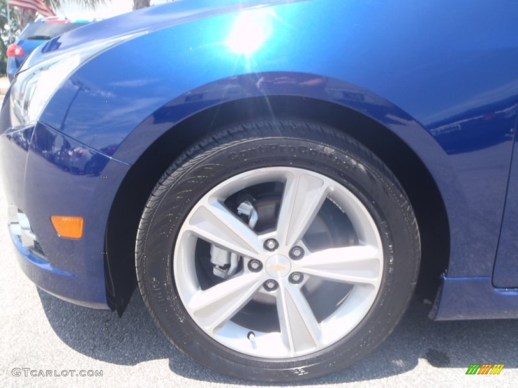 2013 Cruze LT/RS - Blue Topaz Metallic / Jet Black photo #8