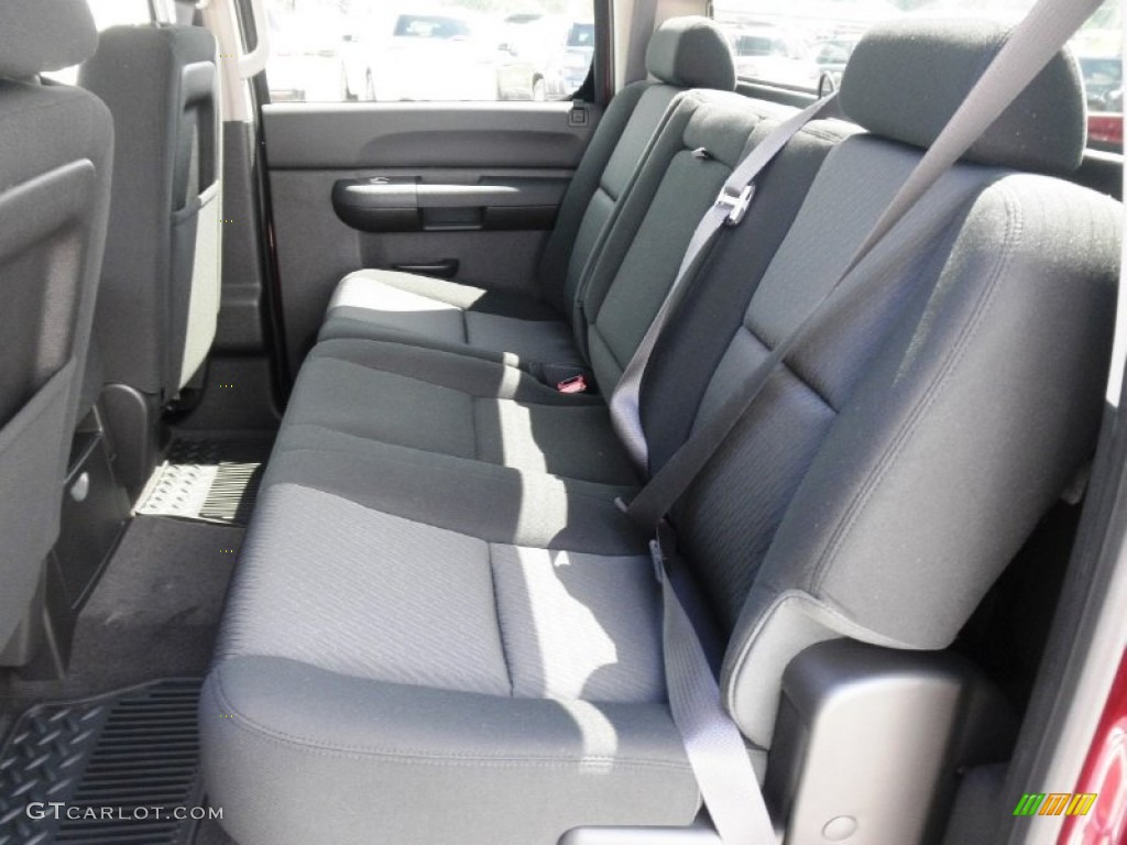2014 GMC Sierra 2500HD SLE Crew Cab 4x4 Rear Seat Photo #83965032