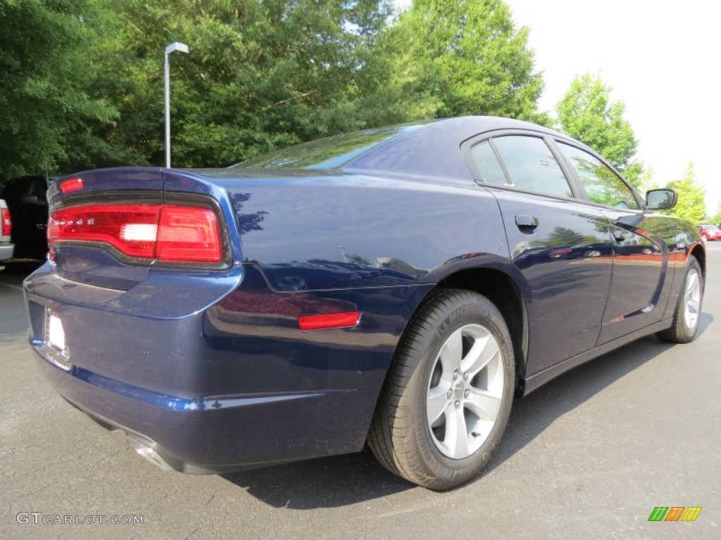 2013 Charger SE - Jazz Blue / Black photo #3