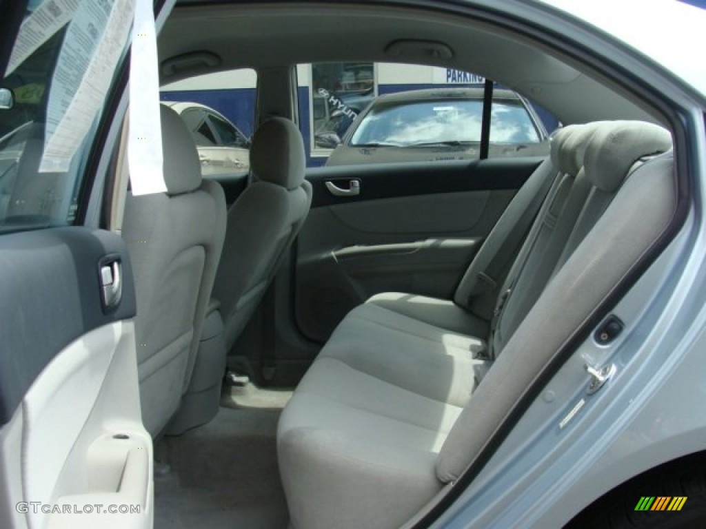 2008 Sonata GLS - Silver Blue / Gray photo #18