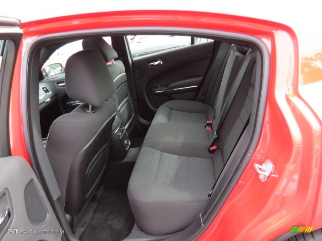 2013 Dodge Charger R/T Rear Seat Photo #83966886