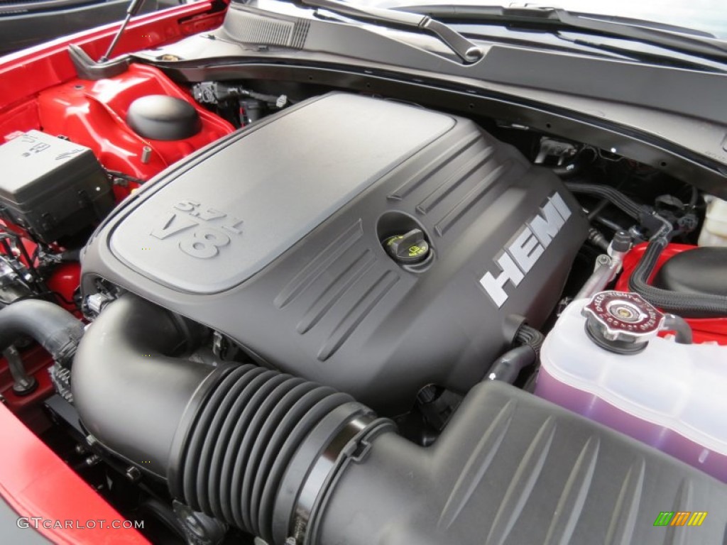 2013 Dodge Charger R/T 5.7 Liter HEMI OHV 16-Valve VVT V8 Engine Photo #83966940