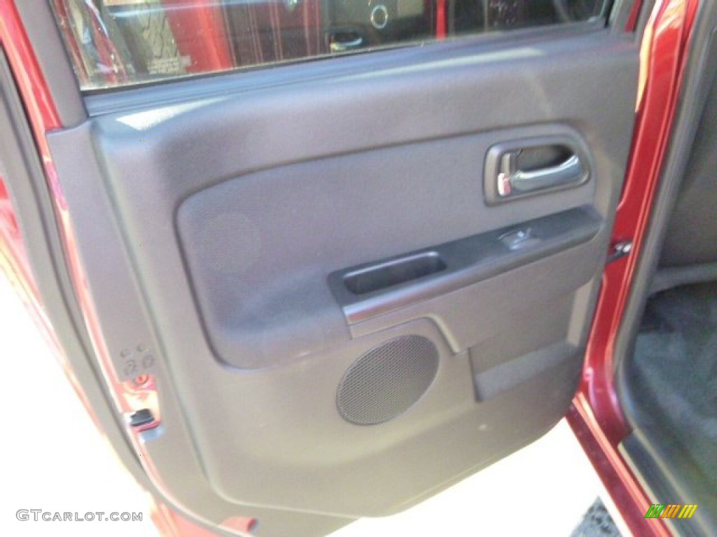 2011 Colorado LT Crew Cab 4x4 - Cardinal Red Metallic / Ebony photo #13