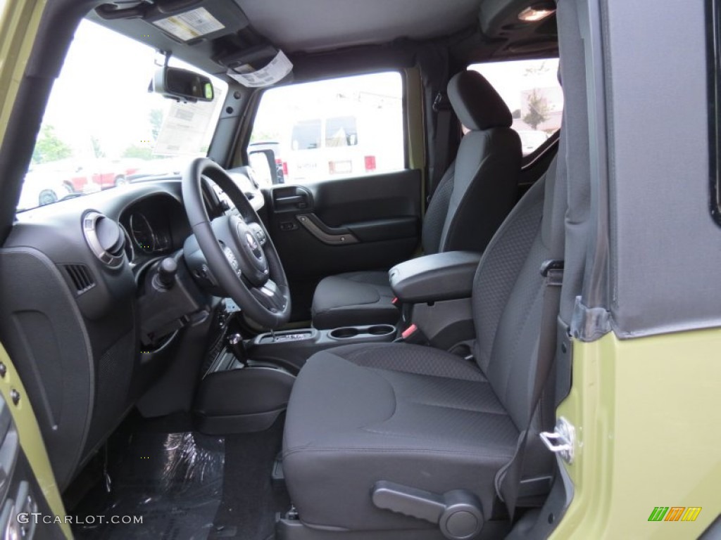2013 Wrangler Sport 4x4 - Commando Green / Black photo #7