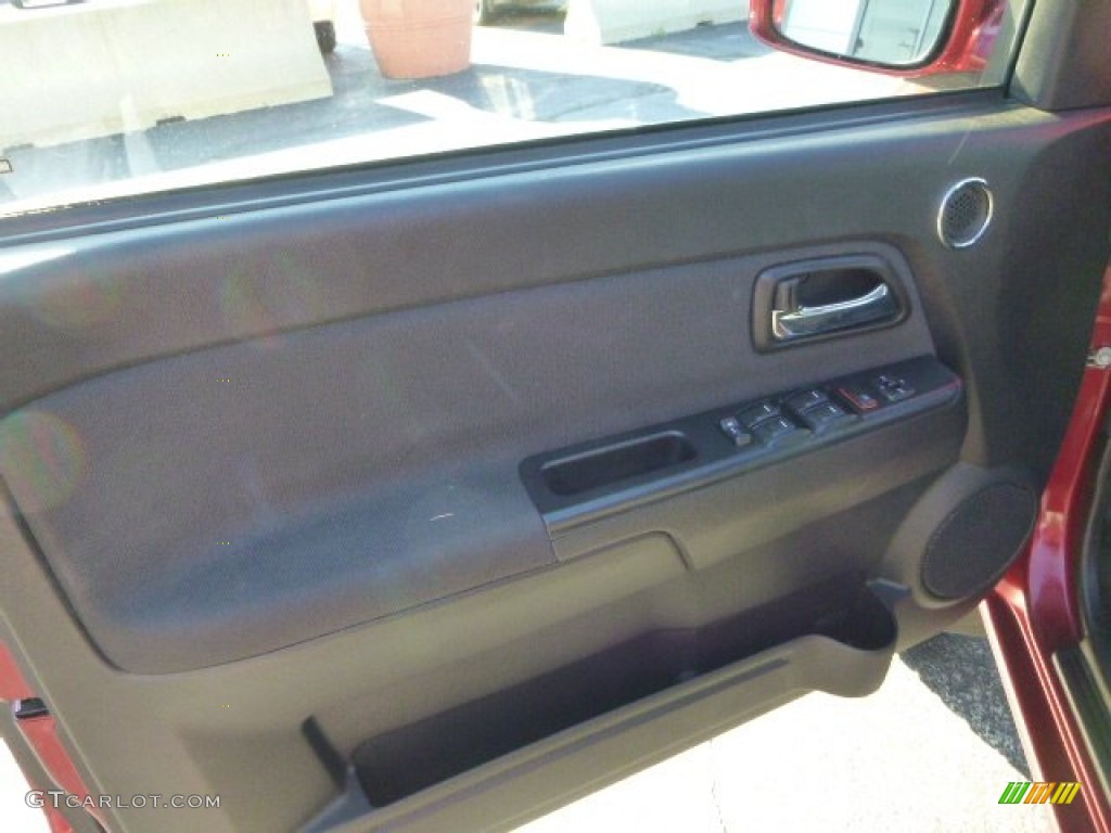 2011 Colorado LT Crew Cab 4x4 - Cardinal Red Metallic / Ebony photo #14