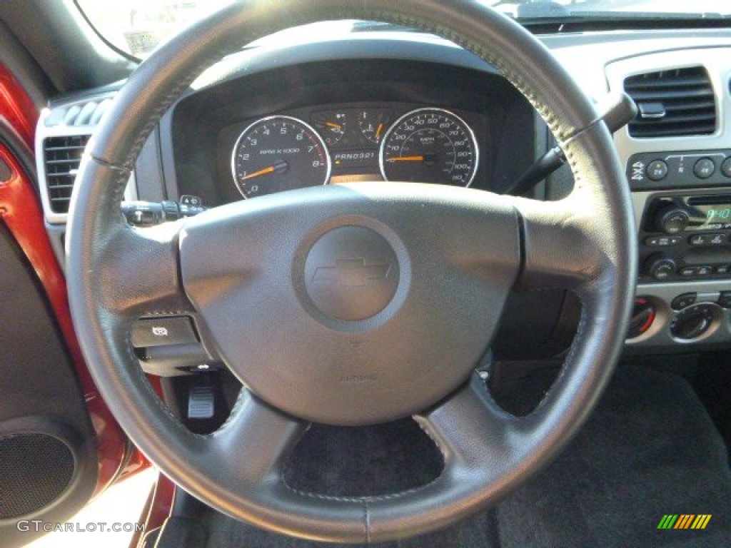 2011 Colorado LT Crew Cab 4x4 - Cardinal Red Metallic / Ebony photo #16