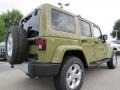 Commando Green - Wrangler Unlimited Sahara 4x4 Photo No. 3