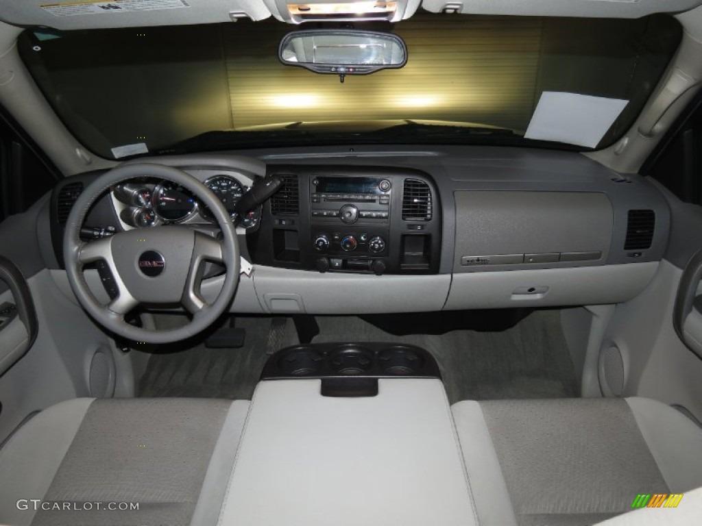 2009 GMC Sierra 1500 SLE Extended Cab Dark Titanium/Light Titanium Dashboard Photo #83970990