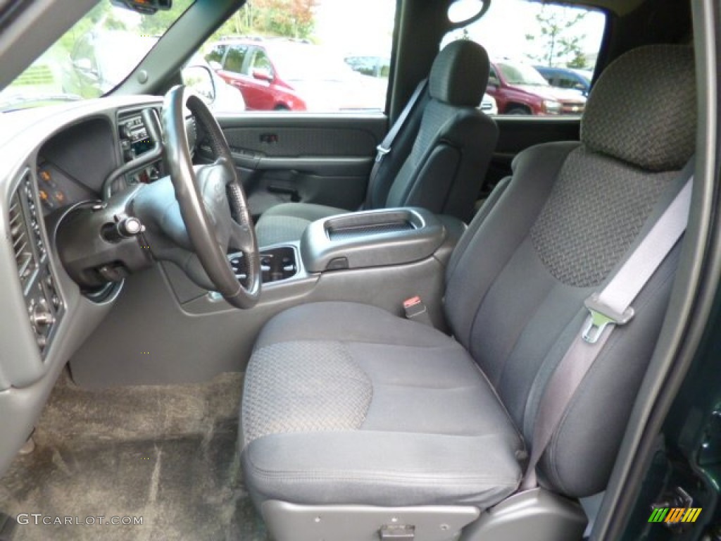 2003 Avalanche 1500 Z71 4x4 - Dark Green Metallic / Dark Charcoal photo #15