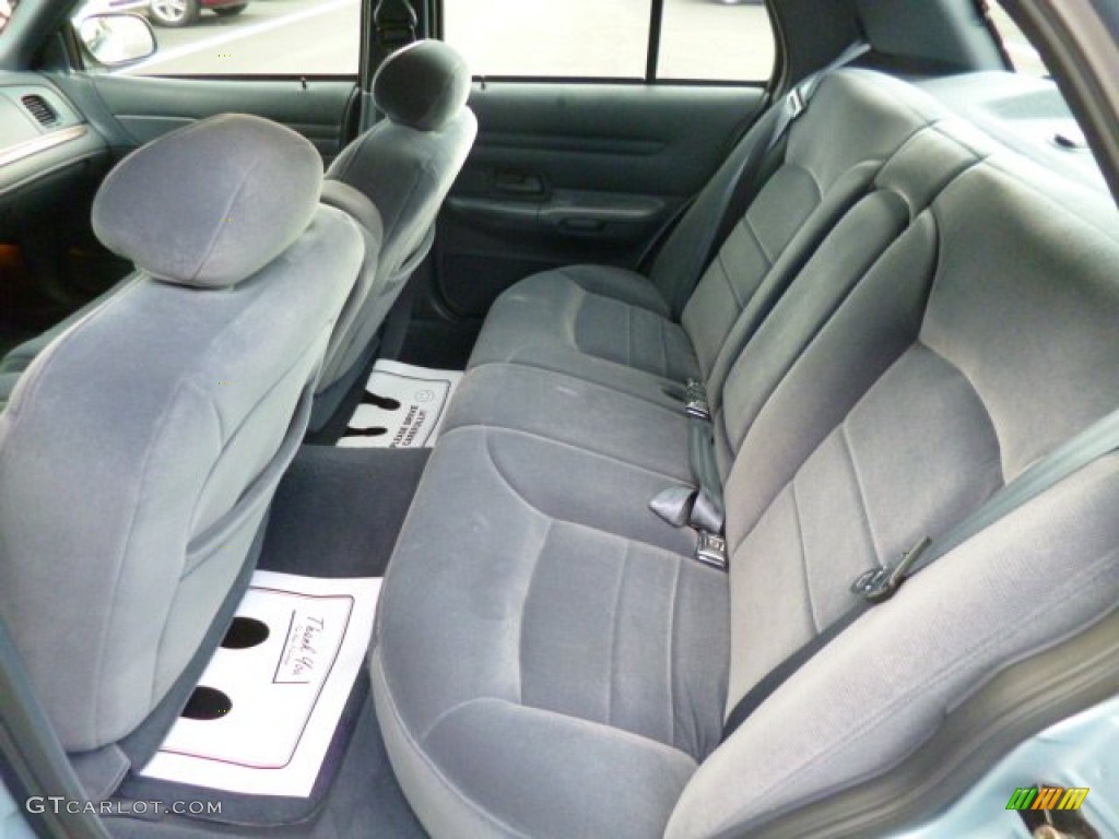 2000 Crown Victoria LX Sedan - Light Blue Metallic / Dark Denim Blue photo #13