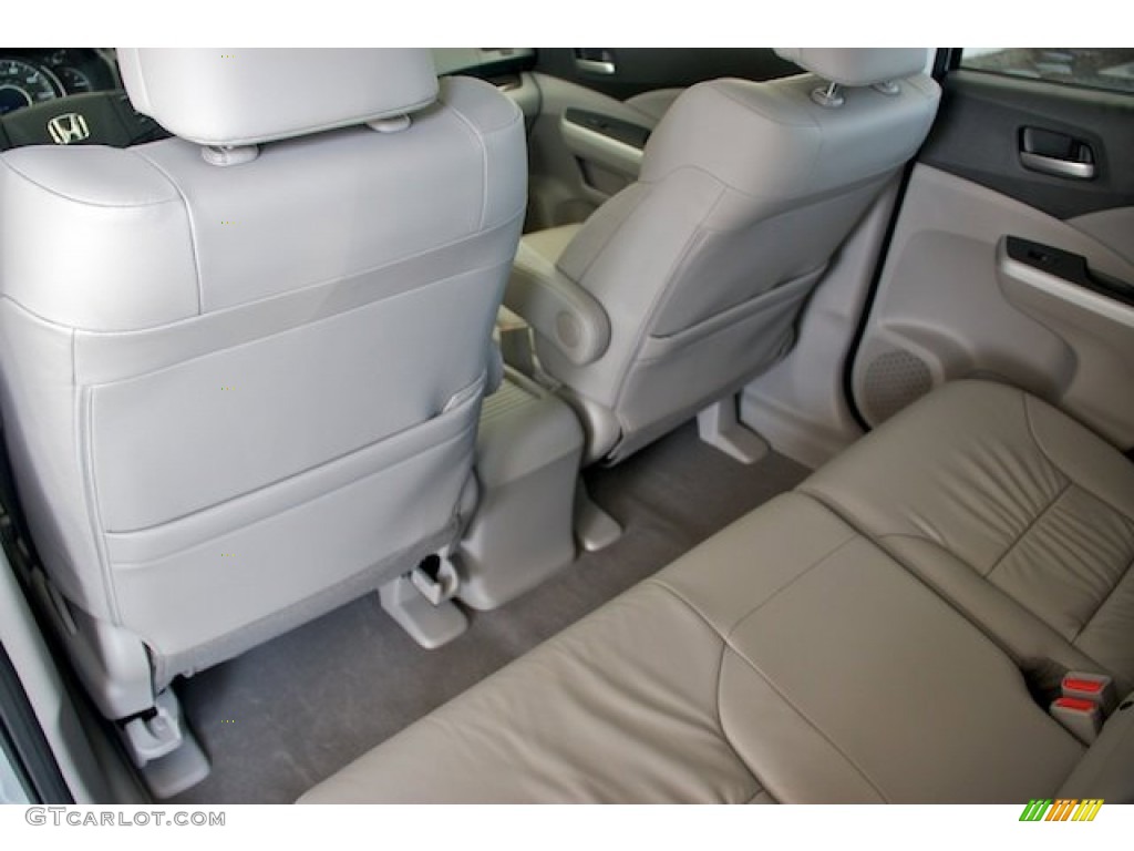 2013 CR-V EX-L AWD - Polished Metal Metallic / Gray photo #13