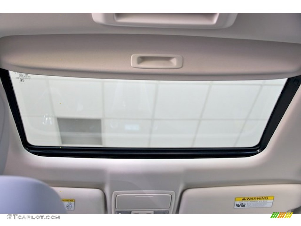 2013 CR-V EX-L AWD - Polished Metal Metallic / Gray photo #15