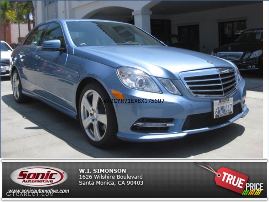 2012 E 350 Sedan - Quartz Blue Metallic / Almond/Mocha photo #26