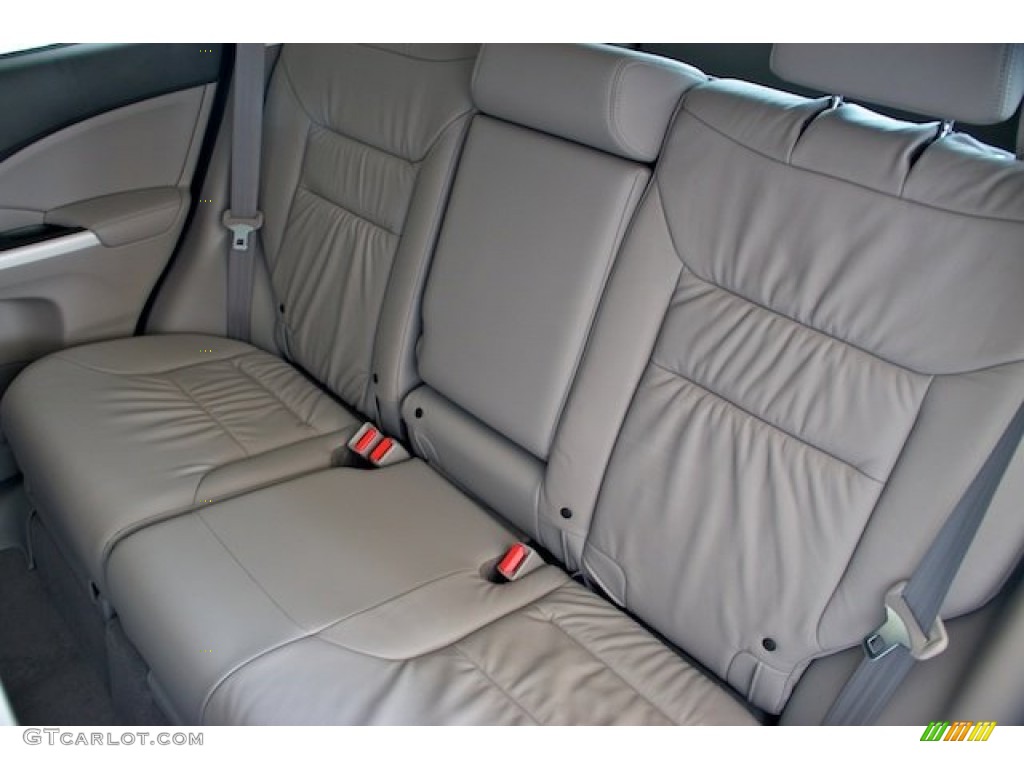 2013 CR-V EX-L AWD - Polished Metal Metallic / Gray photo #17