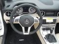 2014 Mercedes-Benz SLK Sahara Beige Interior Steering Wheel Photo