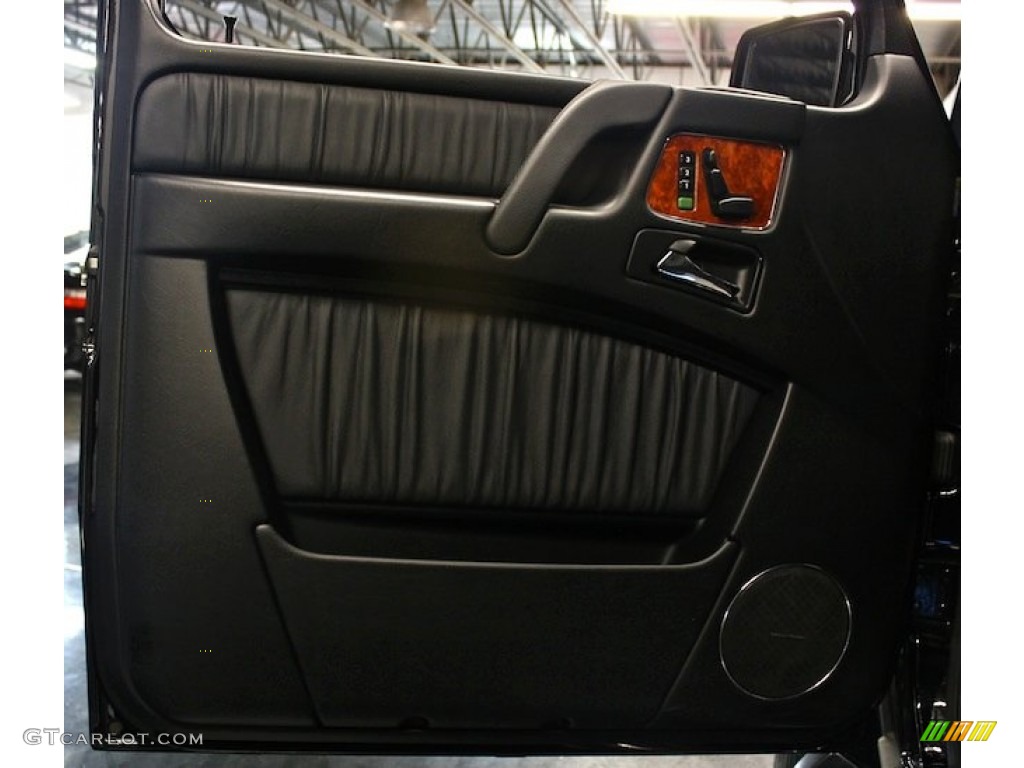 2011 Mercedes-Benz G 55 AMG designo Black Door Panel Photo #83972985