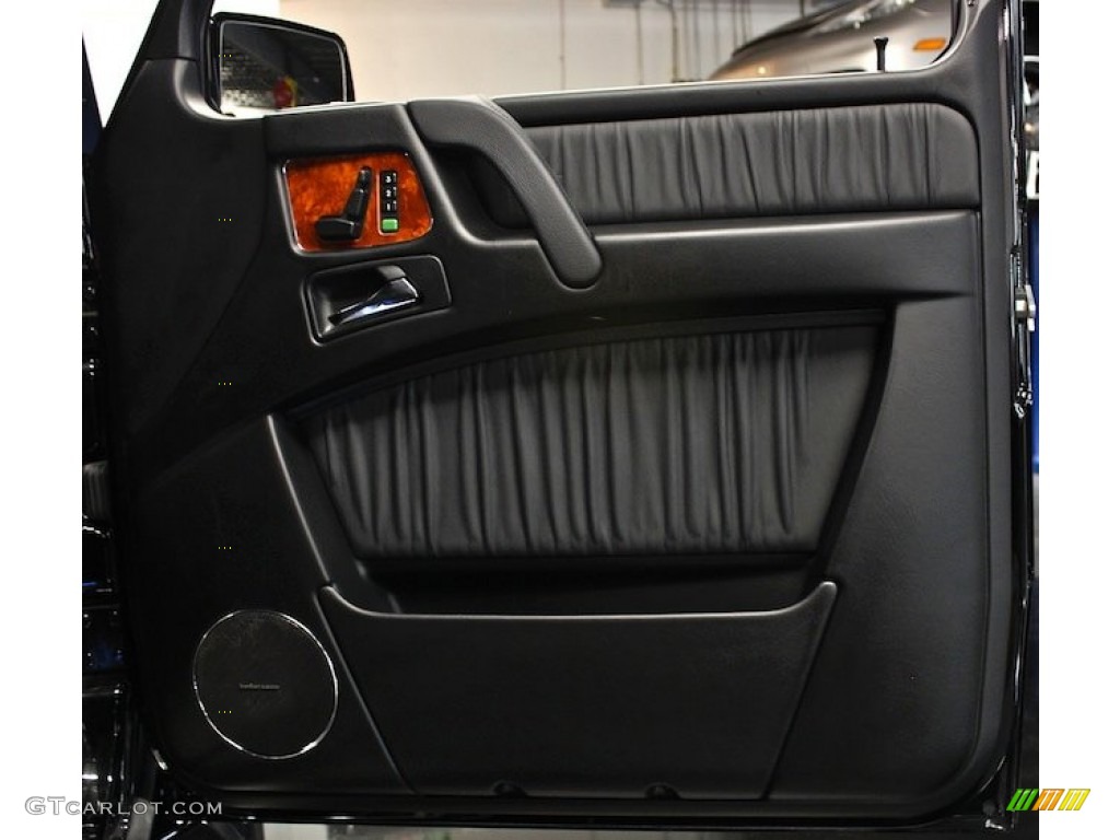 2011 Mercedes-Benz G 55 AMG designo Black Door Panel Photo #83973009