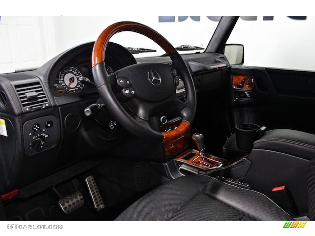 designo Black Interior 2011 Mercedes-Benz G 55 AMG Photo #83973216