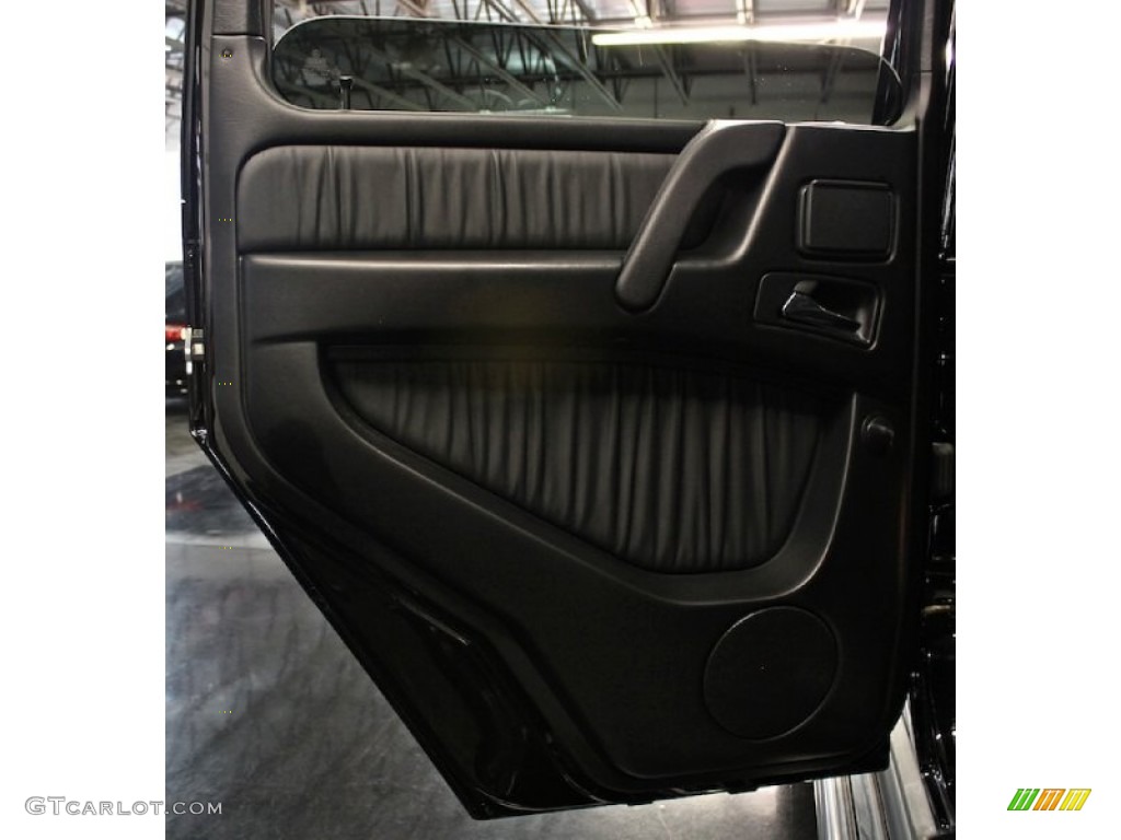 2011 Mercedes-Benz G 55 AMG designo Black Door Panel Photo #83973498