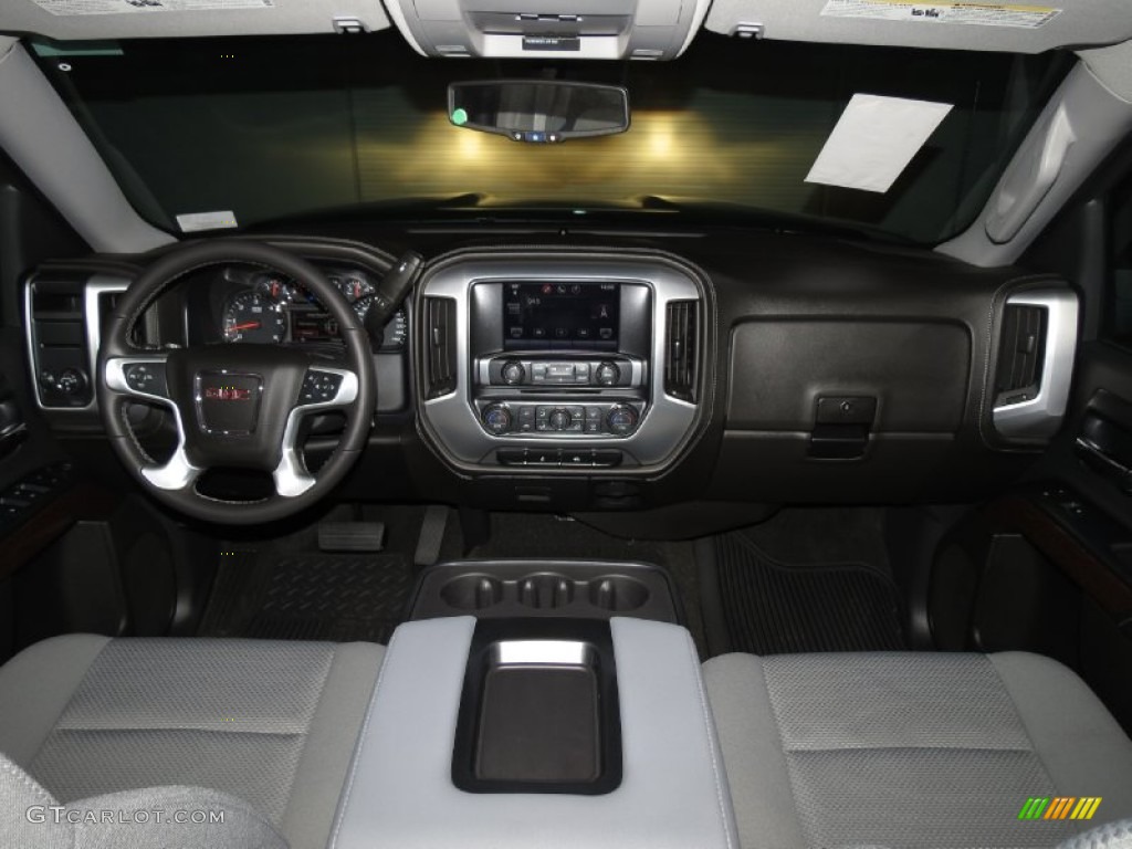 2014 Sierra 1500 SLE Crew Cab - Onyx Black / Jet Black/Dark Ash photo #4