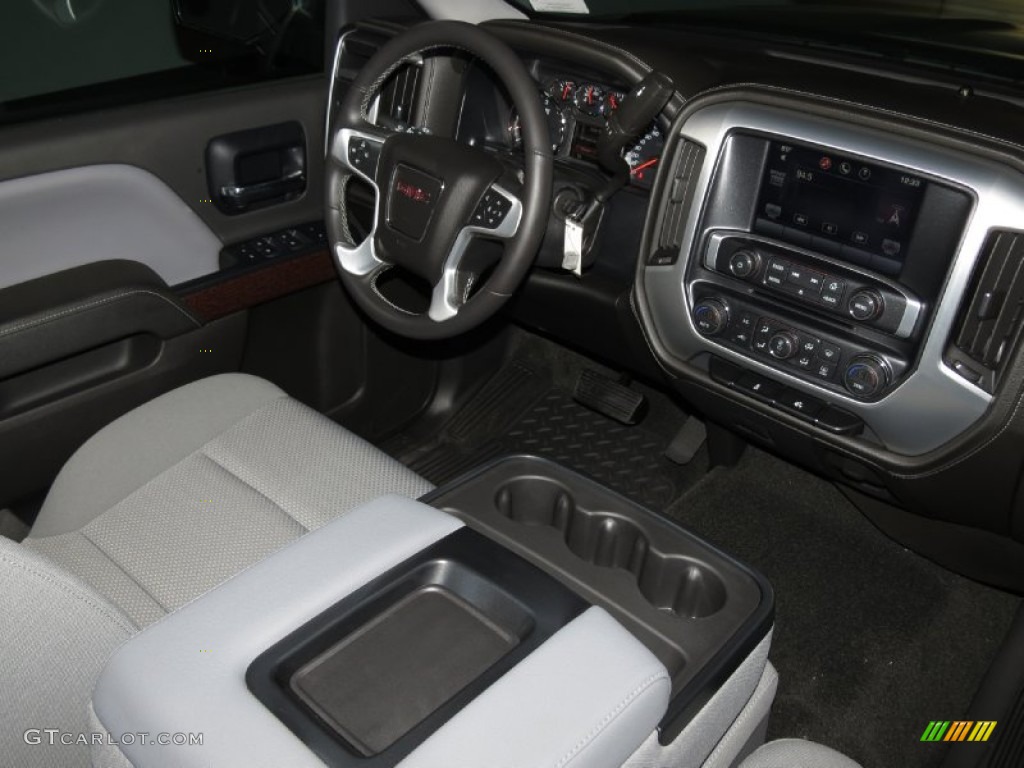 2014 Sierra 1500 SLE Crew Cab - Onyx Black / Jet Black/Dark Ash photo #5