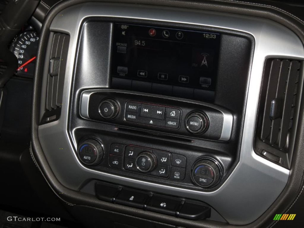 2014 Sierra 1500 SLE Crew Cab - Onyx Black / Jet Black/Dark Ash photo #6