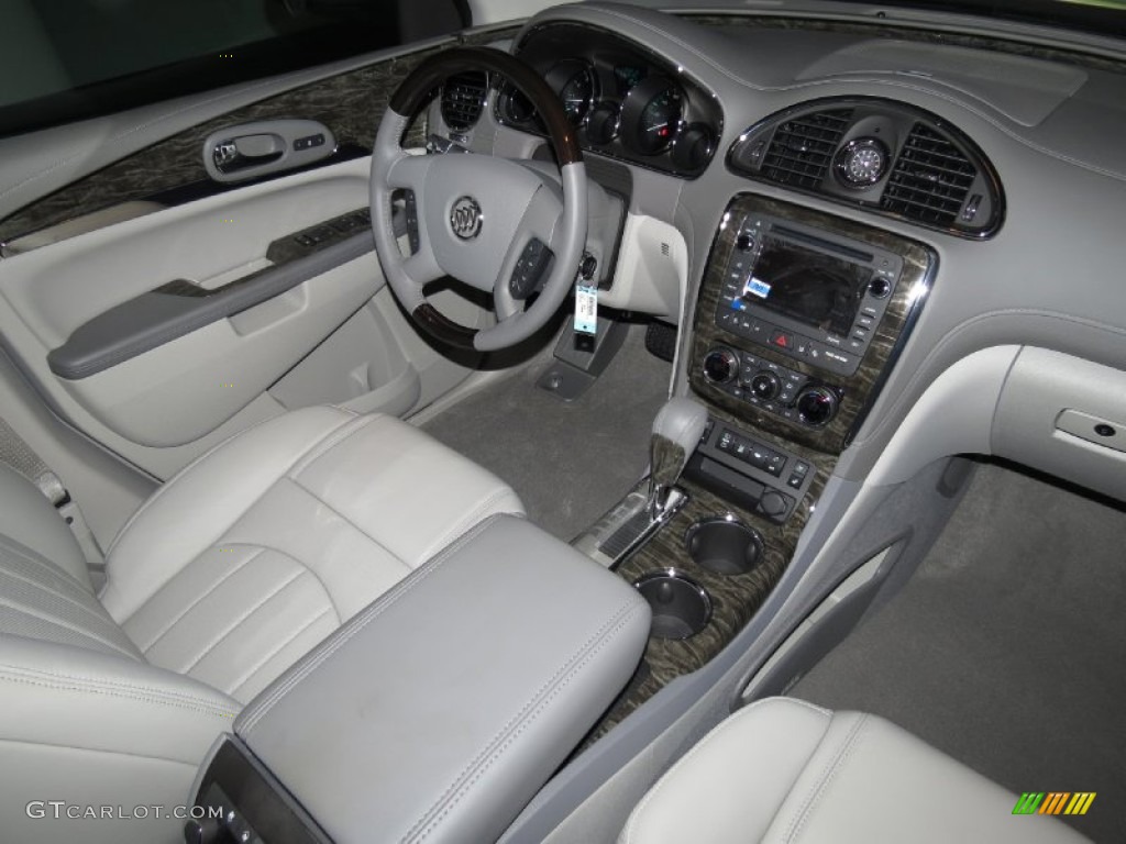 2014 Enclave Premium - Atlantis Blue Metallic / Titanium photo #5