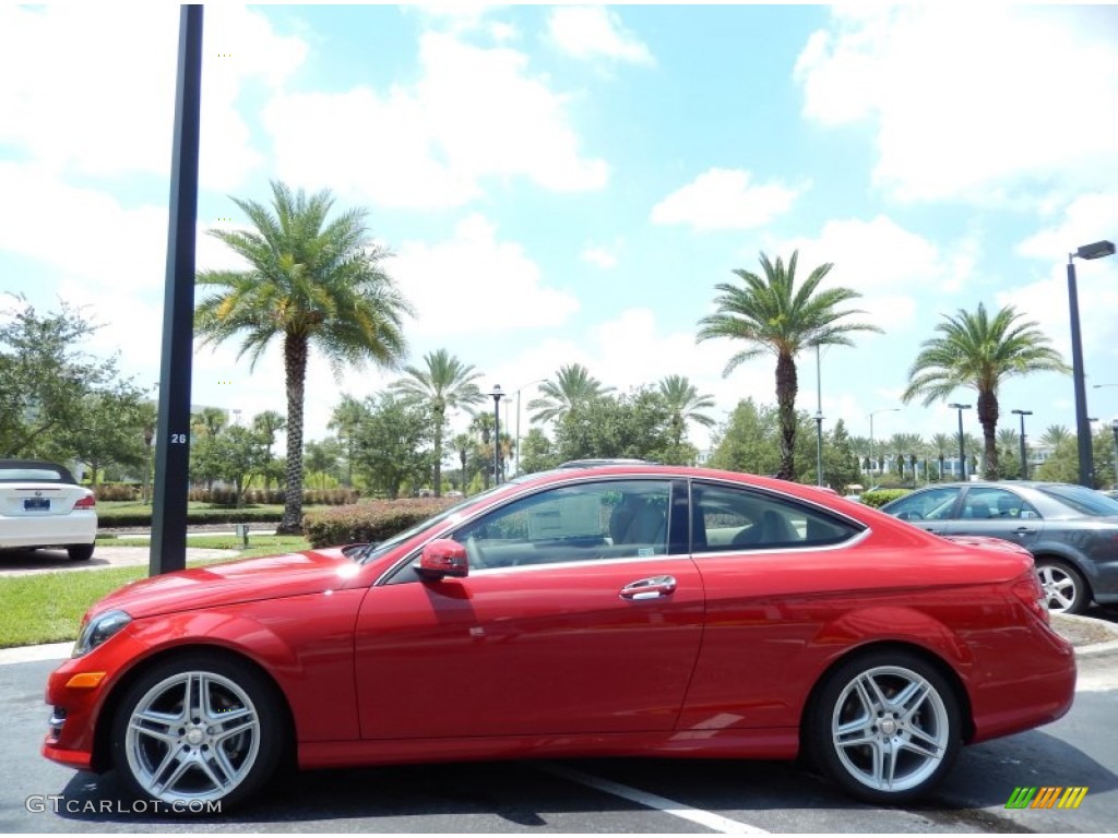 Mars Red 2014 Mercedes-Benz C 250 Coupe Exterior Photo #83974116